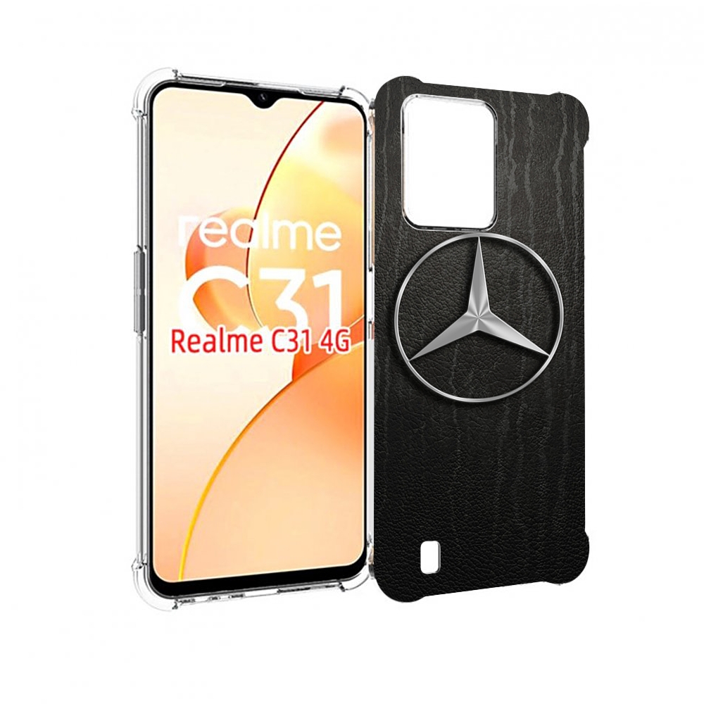 

Чехол MyPads mercedes-2 мужской для OPPO Realme C31, Прозрачный, Tocco