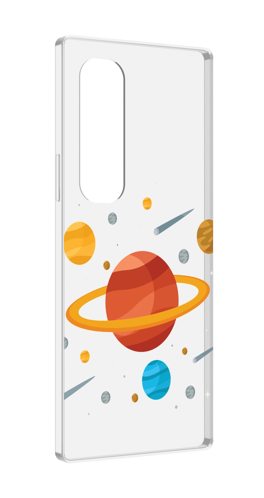 

Чехол MyPads Планета-Сатурн для Samsung Galaxy Z Fold 4 (SM-F936), Прозрачный, Tocco