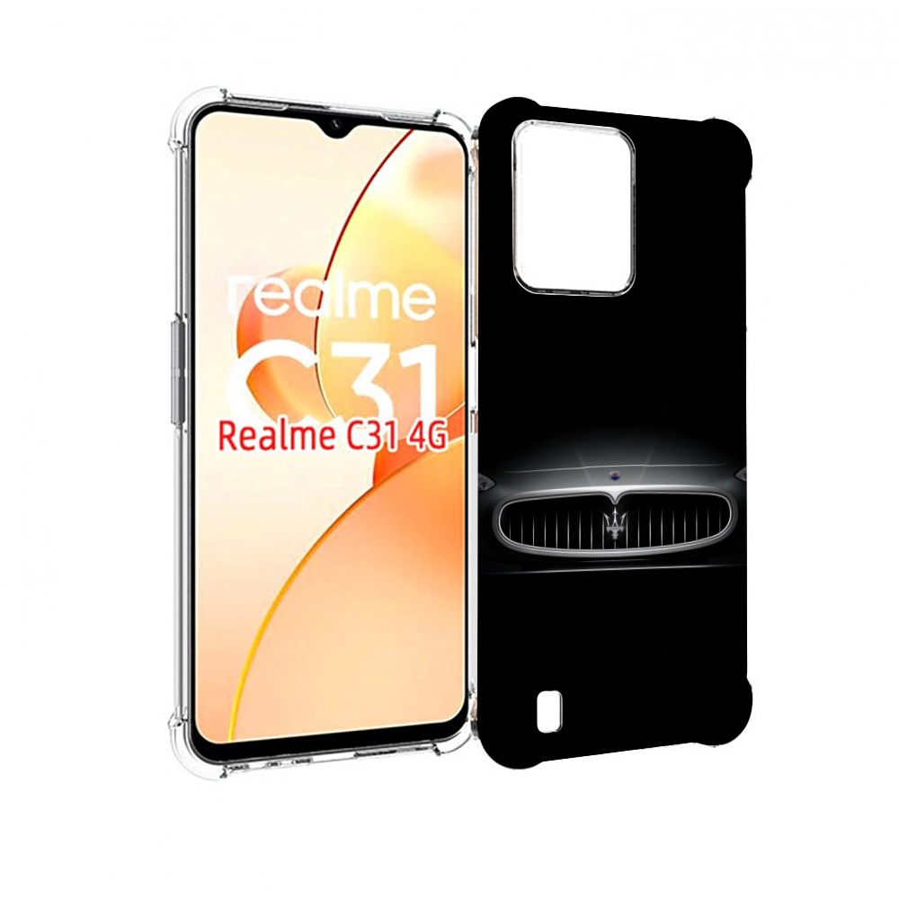 

Чехол MyPads maserati 1женский для OPPO Realme C31, Прозрачный, Tocco