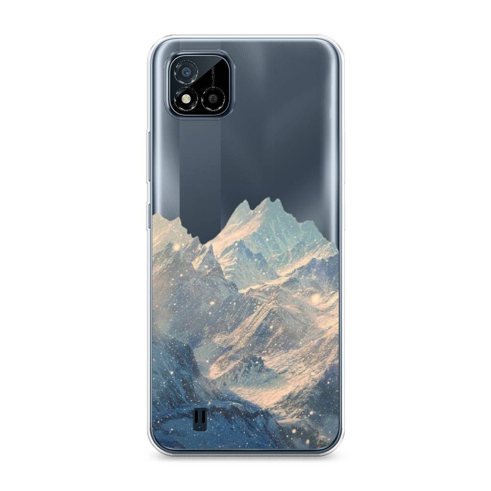 фото Силиконовый чехол "горы арт 2" на realme c11 (2021) awog