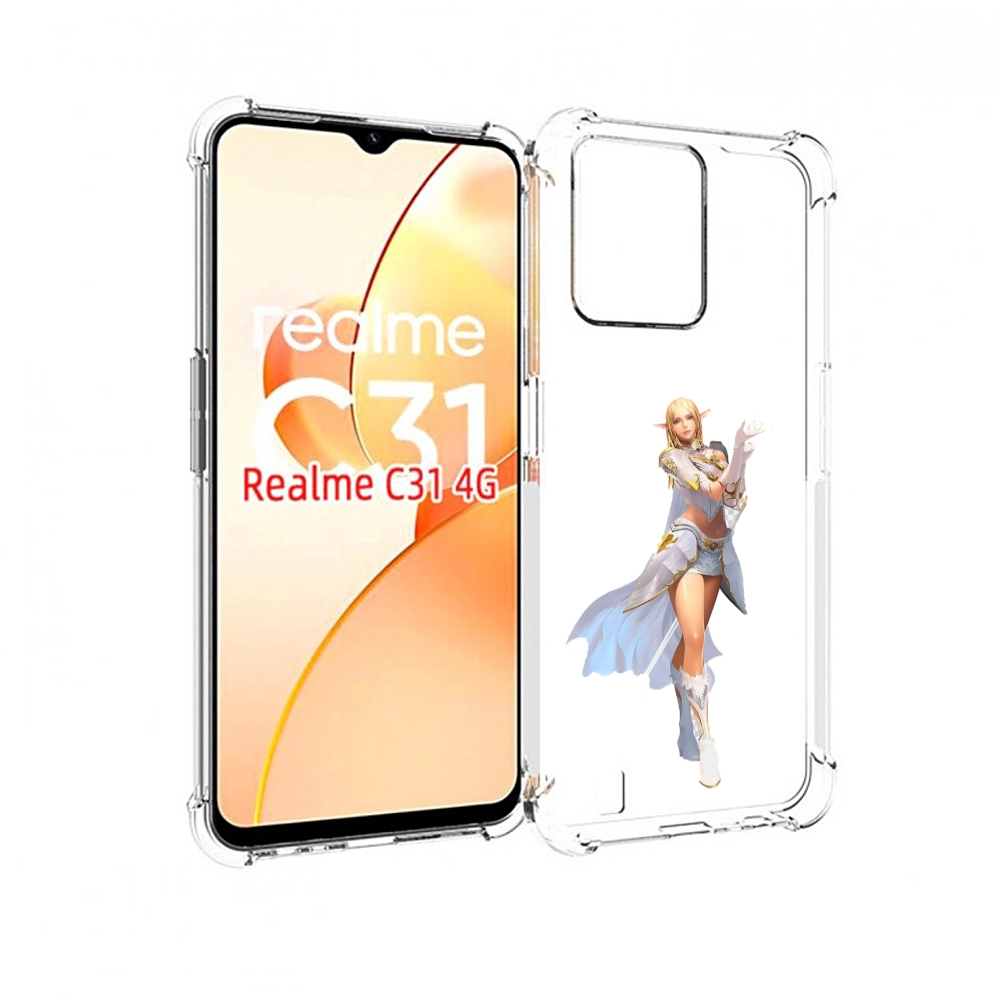 

Чехол MyPads lineage для OPPO Realme C31, Прозрачный, Tocco