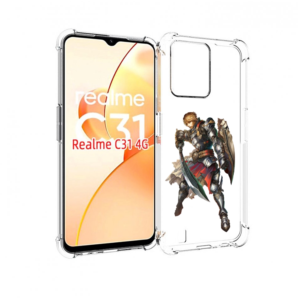 

Чехол MyPads lineage-2 для OPPO Realme C31, Прозрачный, Tocco