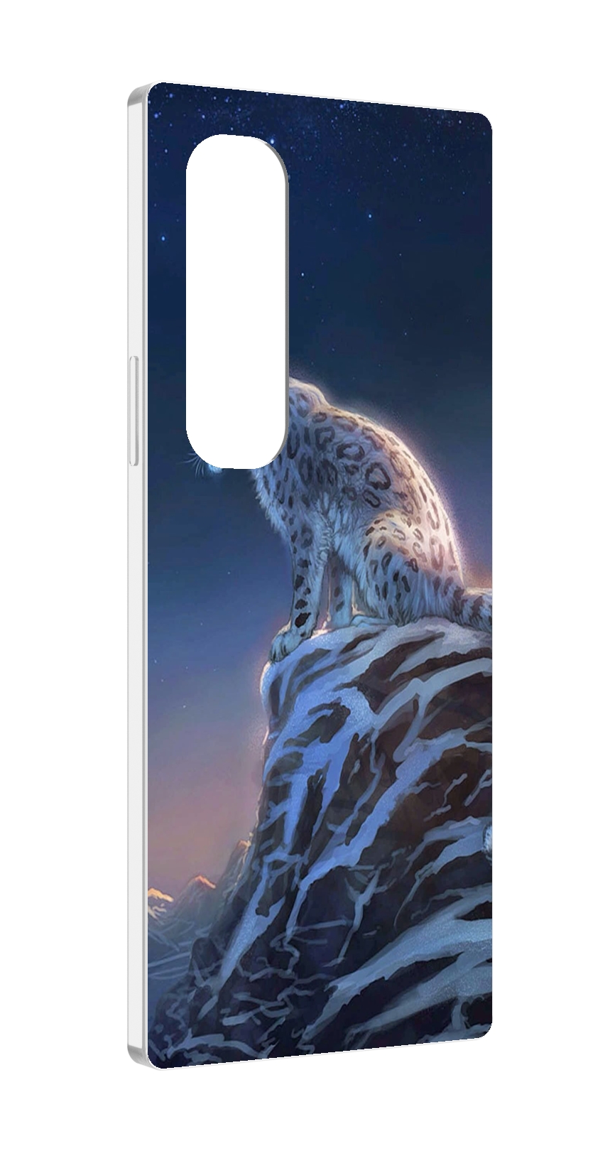 

Чехол MyPads Одинокий-Барс для Samsung Galaxy Z Fold 4 (SM-F936), Прозрачный, Tocco