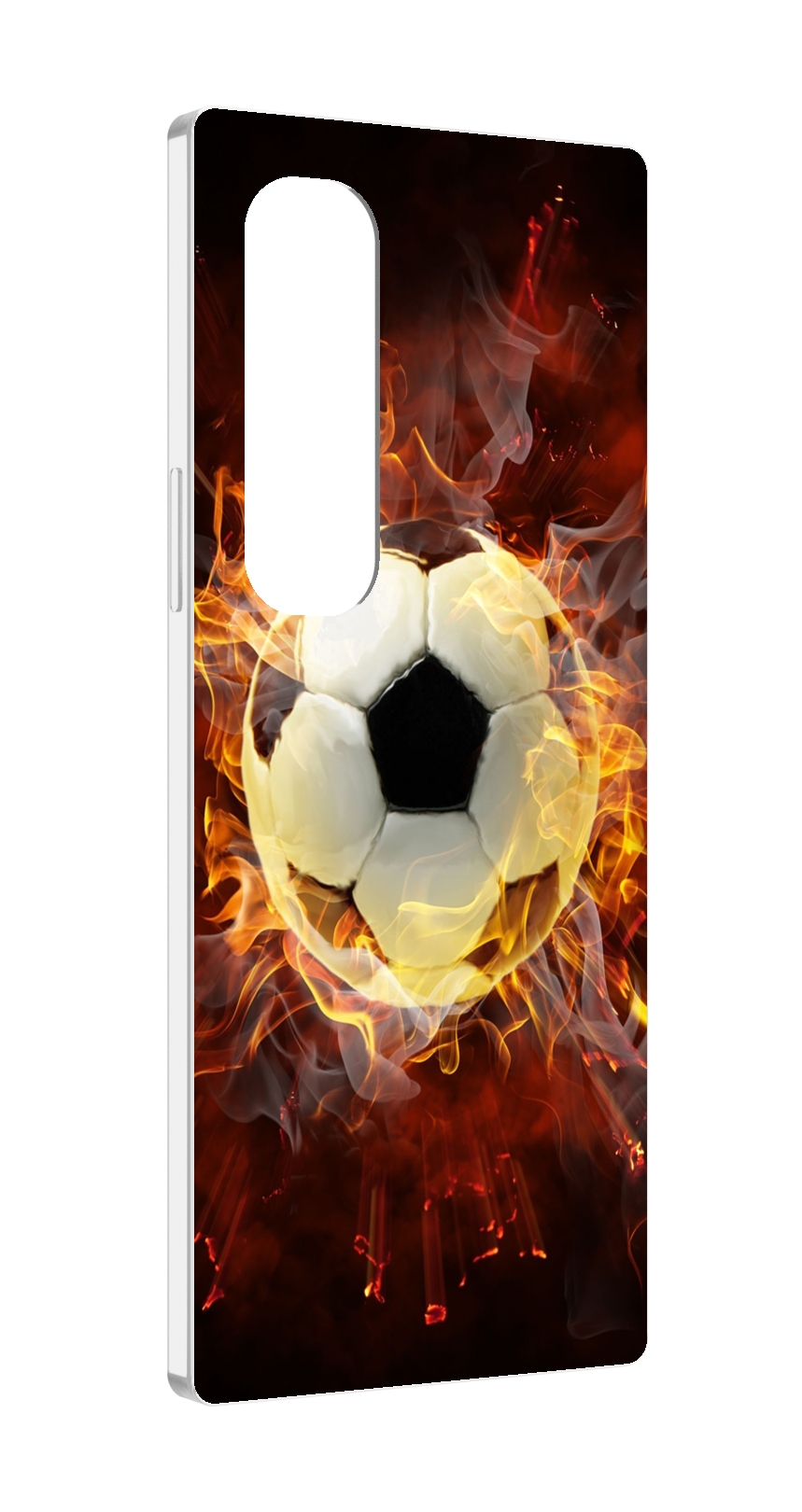 

Чехол MyPads Огненный-мяч для Samsung Galaxy Z Fold 4 (SM-F936), Прозрачный, Tocco