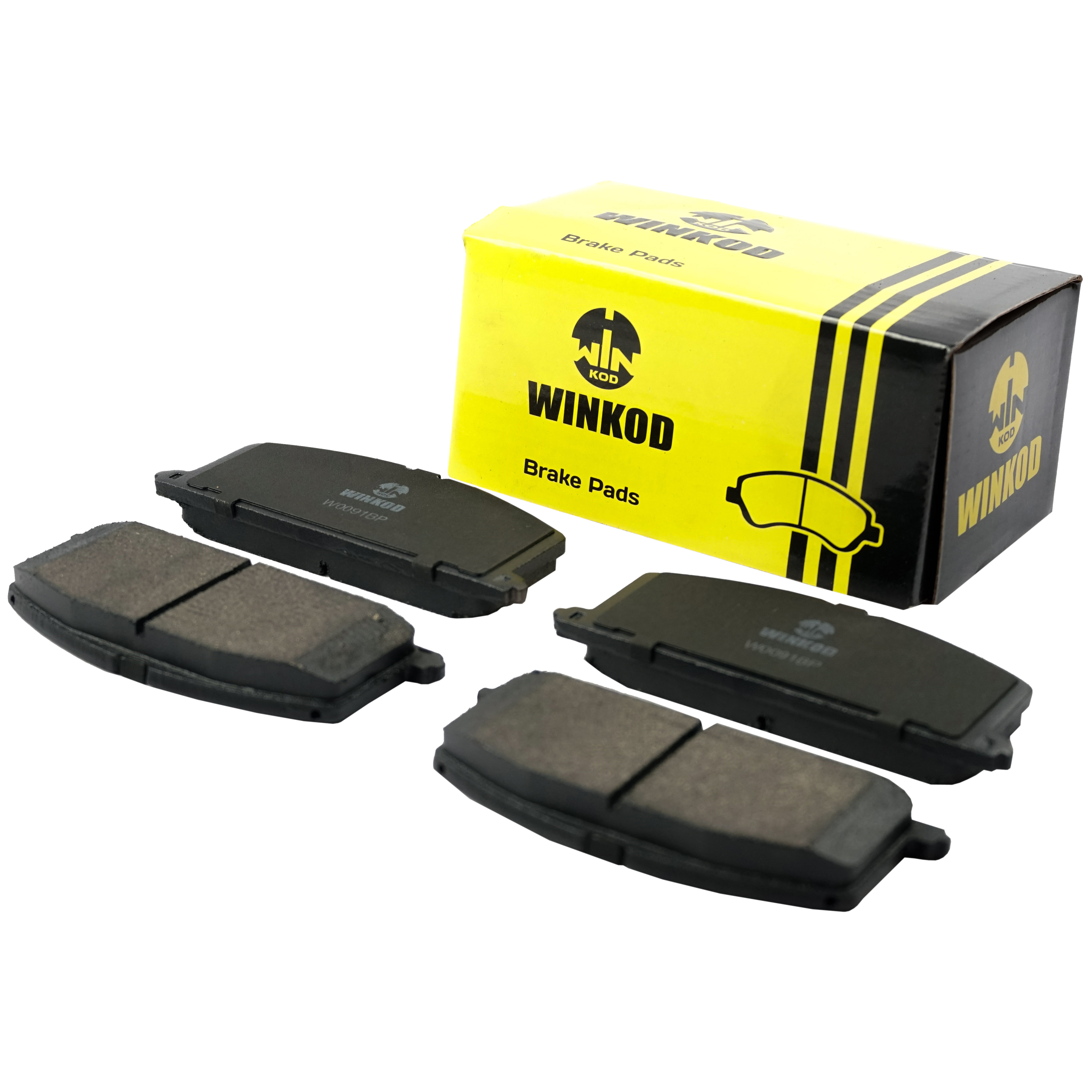 

Колодки дисковые передние \ Toyota Camry 82-88/Carina 1.6-2.0D <98 1шт WINKOD W0091BP