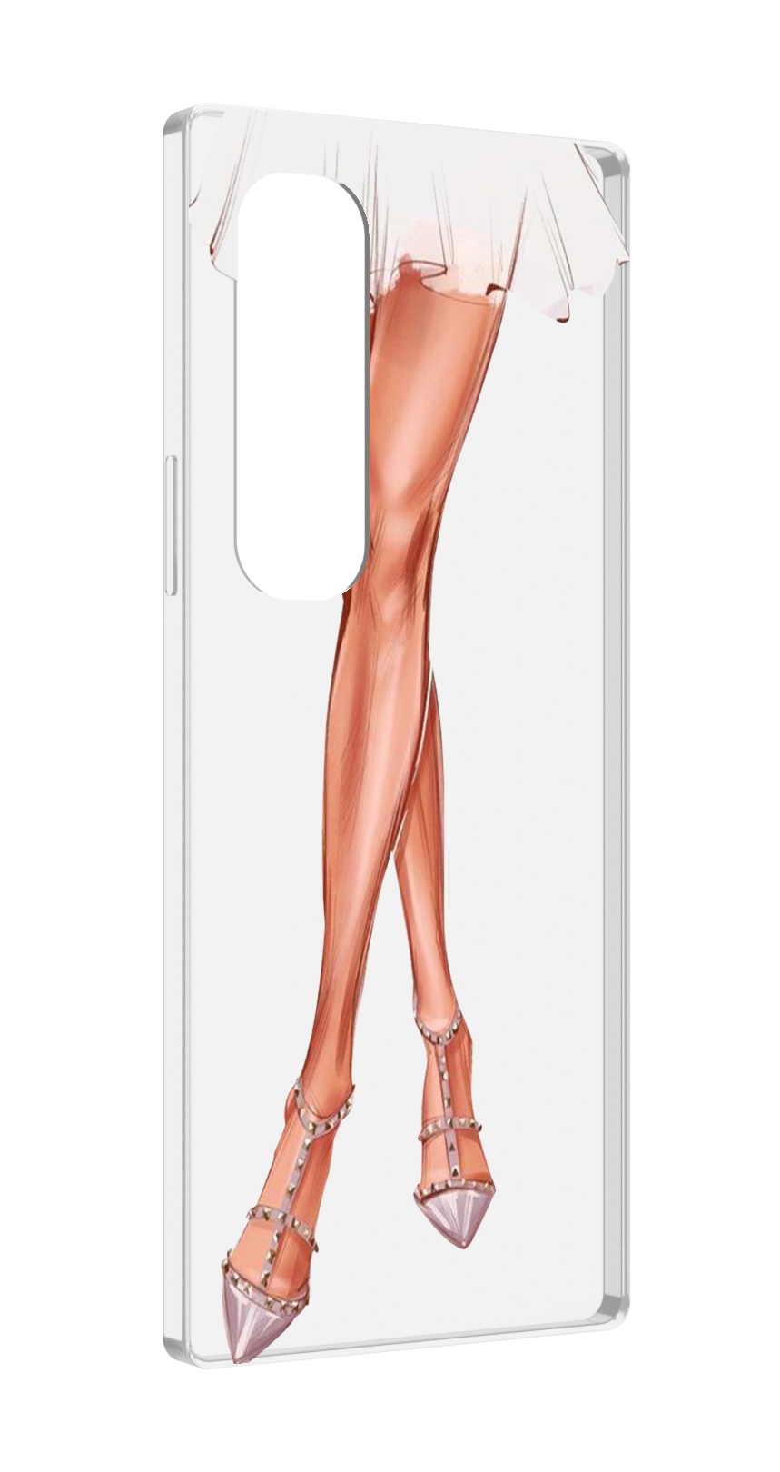 

Чехол MyPads Ножки для Samsung Galaxy Z Fold 4 (SM-F936), Прозрачный, Tocco
