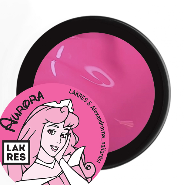 Гель Lakres Aurora 15 g  LR5640 мои волшебные пальчики принцессы развивающие прописи