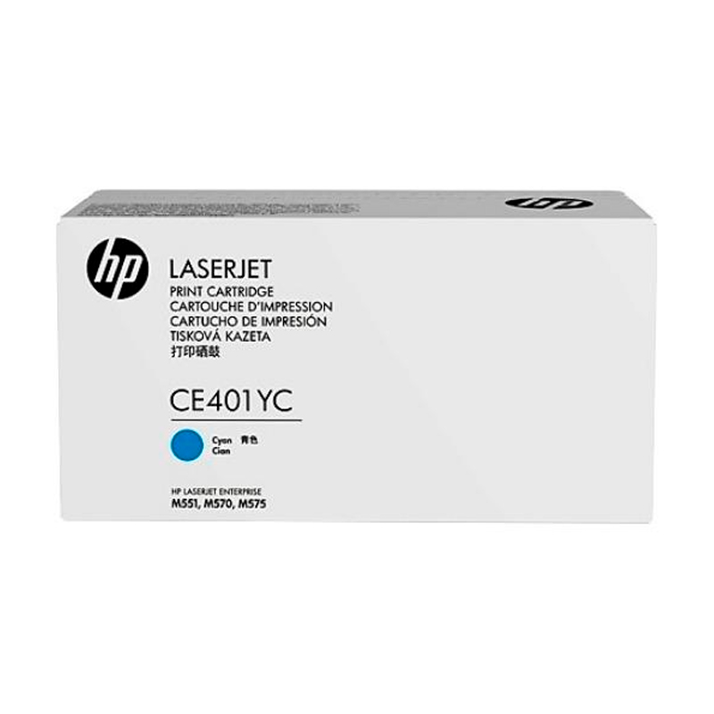 

Картридж Cartridge HP 507A для CLJ M551/M570/M575, голубой (7 800 стр.) (белая упаковка)