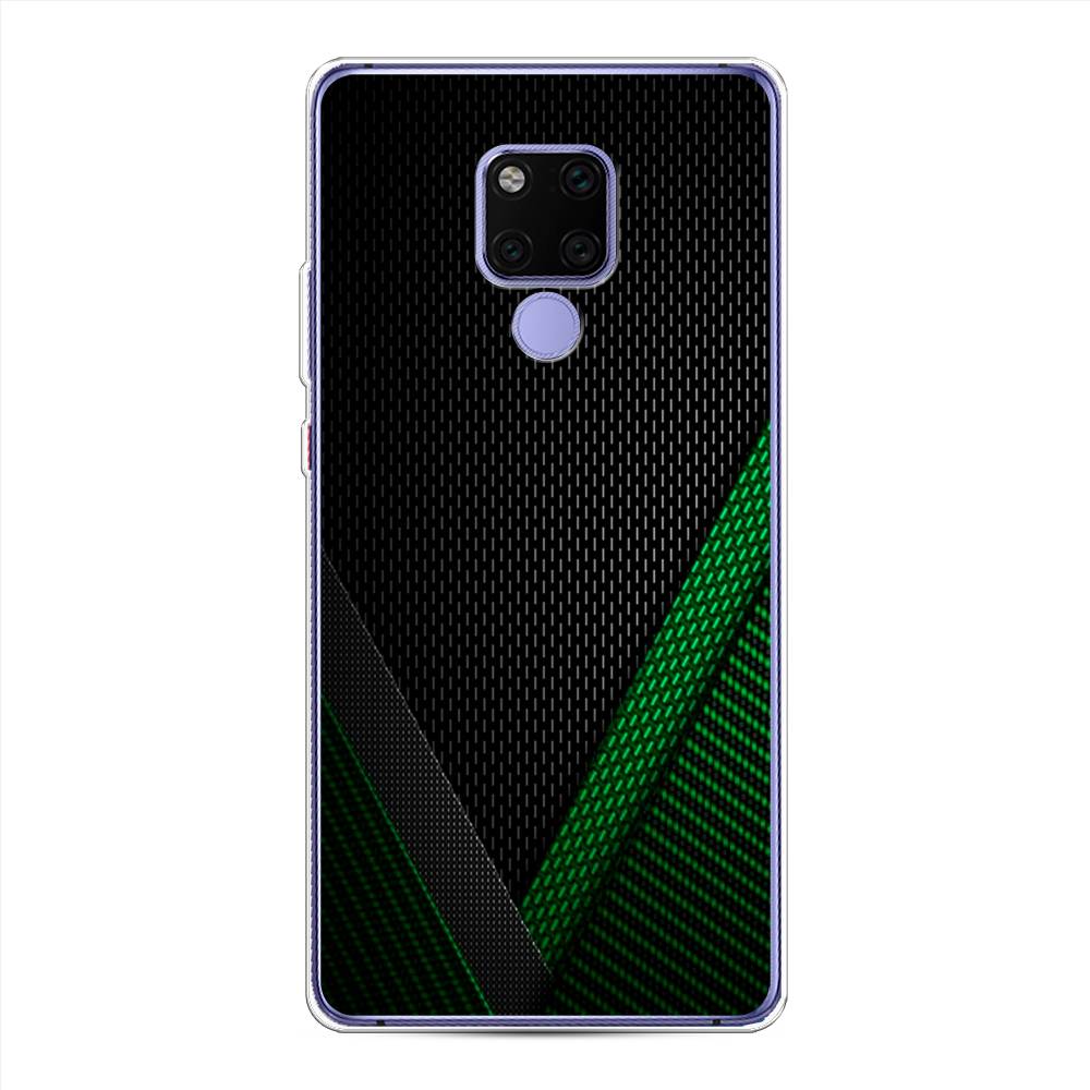 

Чехол Awog на Huawei Mate 20X "Зеленый карбон", Черный;зеленый, 66950-3