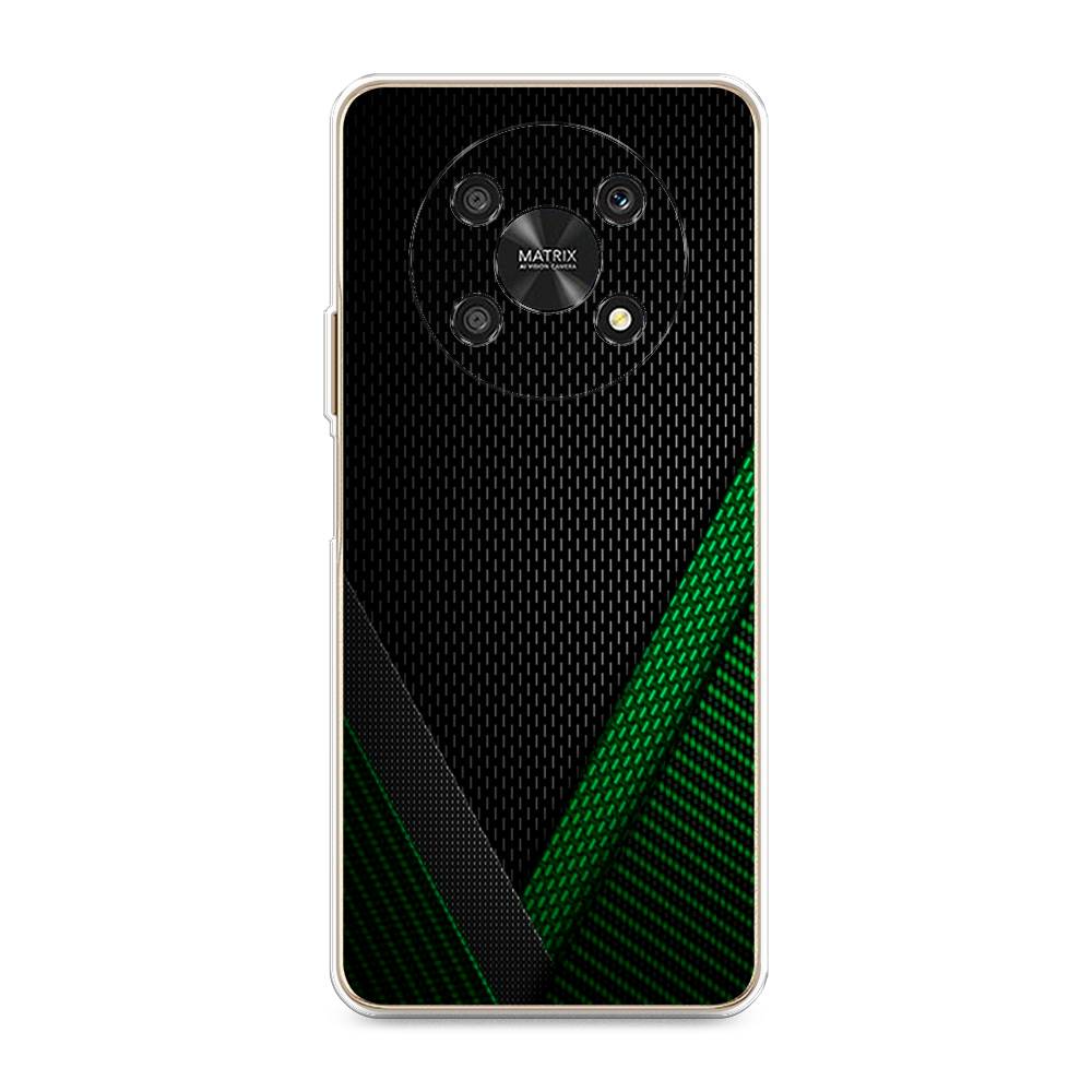 

Чехол Awog "Зеленый карбон" для Honor x30
