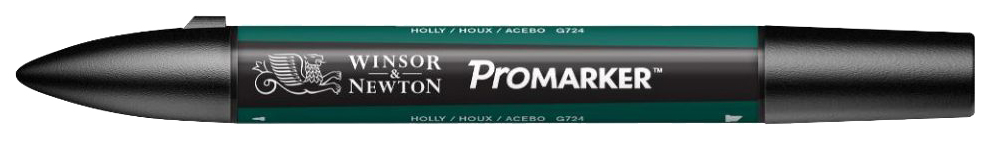 

Маркер спиртовой WINSOR&NEWTON Promarker G724 зеленый рождественский