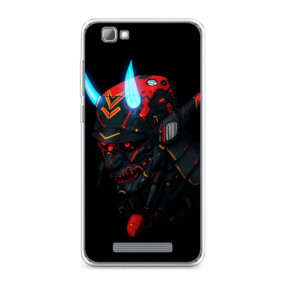 

Чехол Awog на ZTE Blade A610 / ЗТЕ Блэйд A610 "Неоновый самурай", Разноцветный, 130950-6