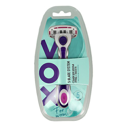 Бритвенный станок Vox For Women 5 лезвий и сменная кассета