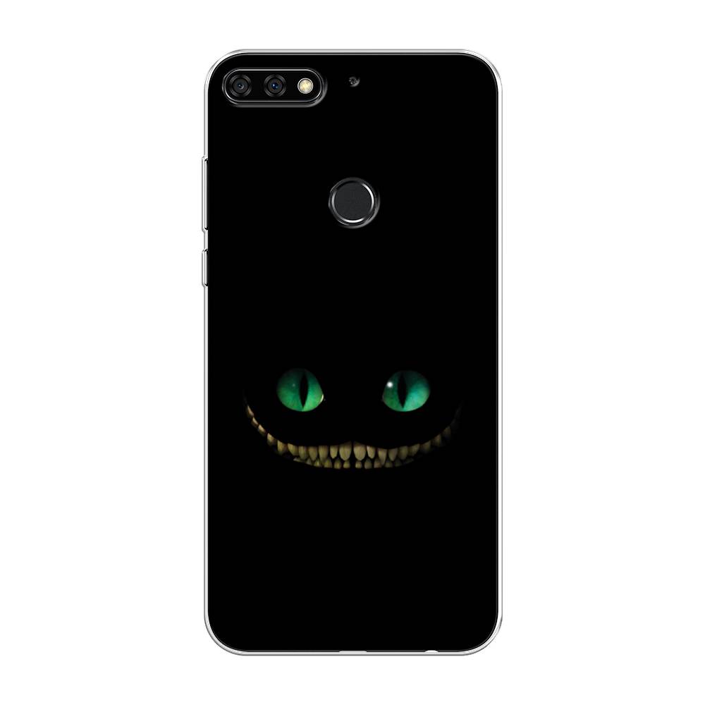 

Чехол Awog "Зеленоглазый чеширский кот" для Huawei Y7 Prime 2018, 66450-10