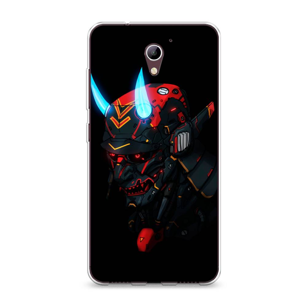 

Чехол Awog на ZTE Blade A510 / ЗТЕ Блэйд A510 "Неоновый самурай", Разноцветный, 130150-6