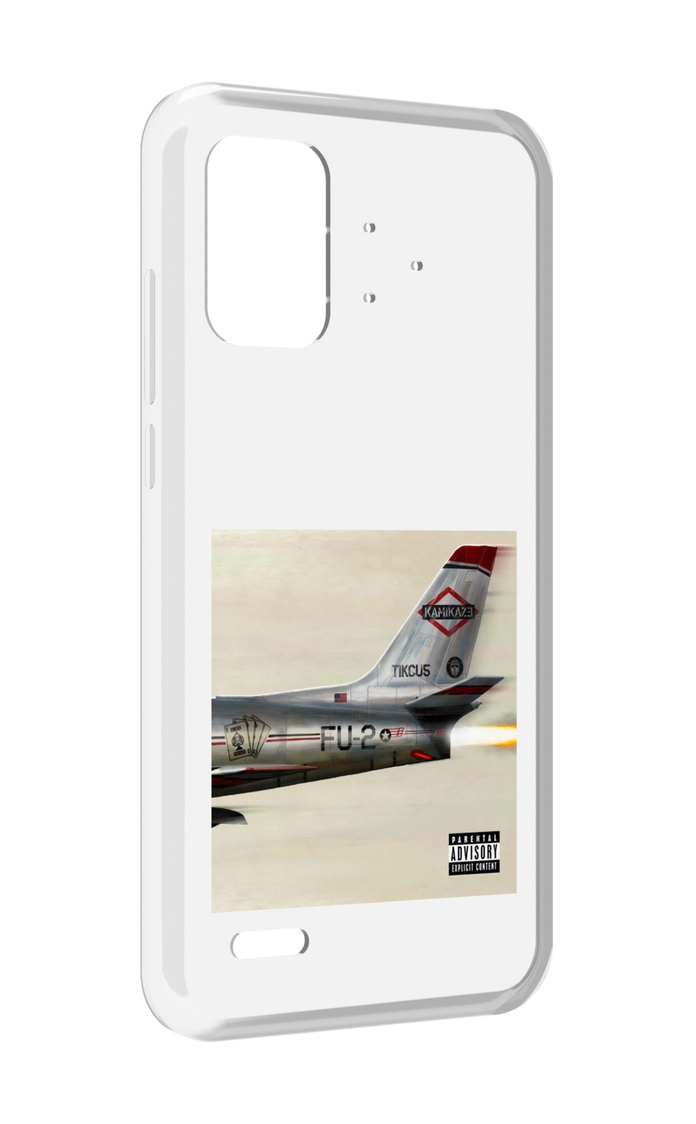 

Чехол MyPads KAMIKAZE Eminem для UMIDIGI Bison Pro, Прозрачный, Tocco