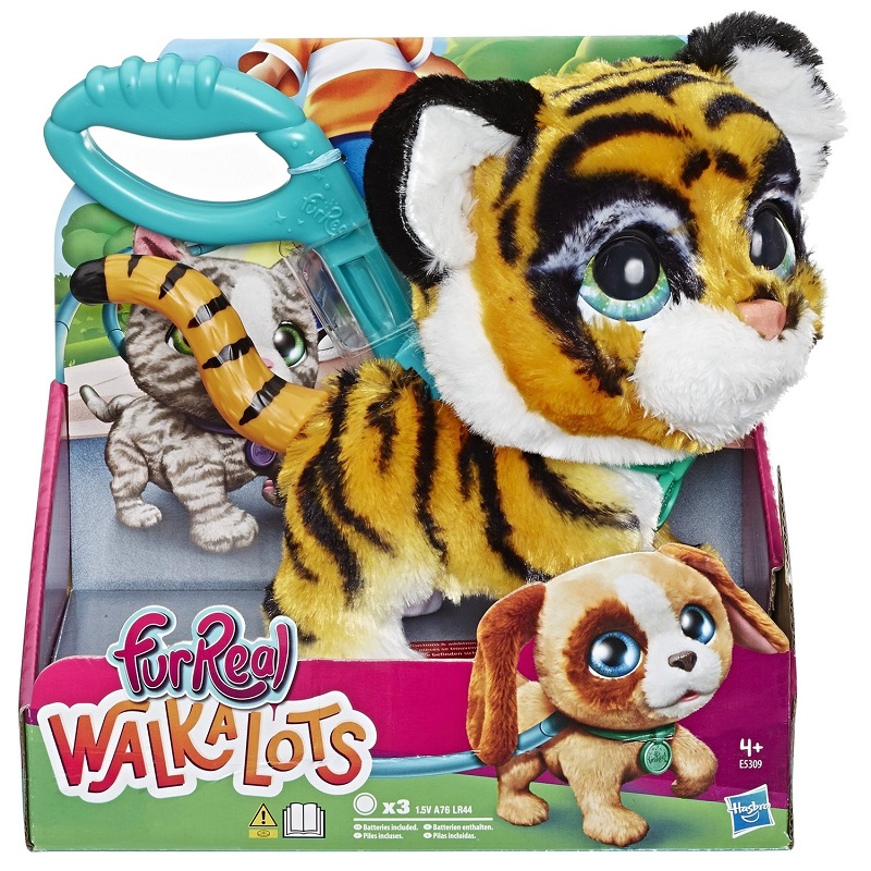 Hasbro Тигренок на поводке игрушка интерактивная FurReal Friends E5309EU4