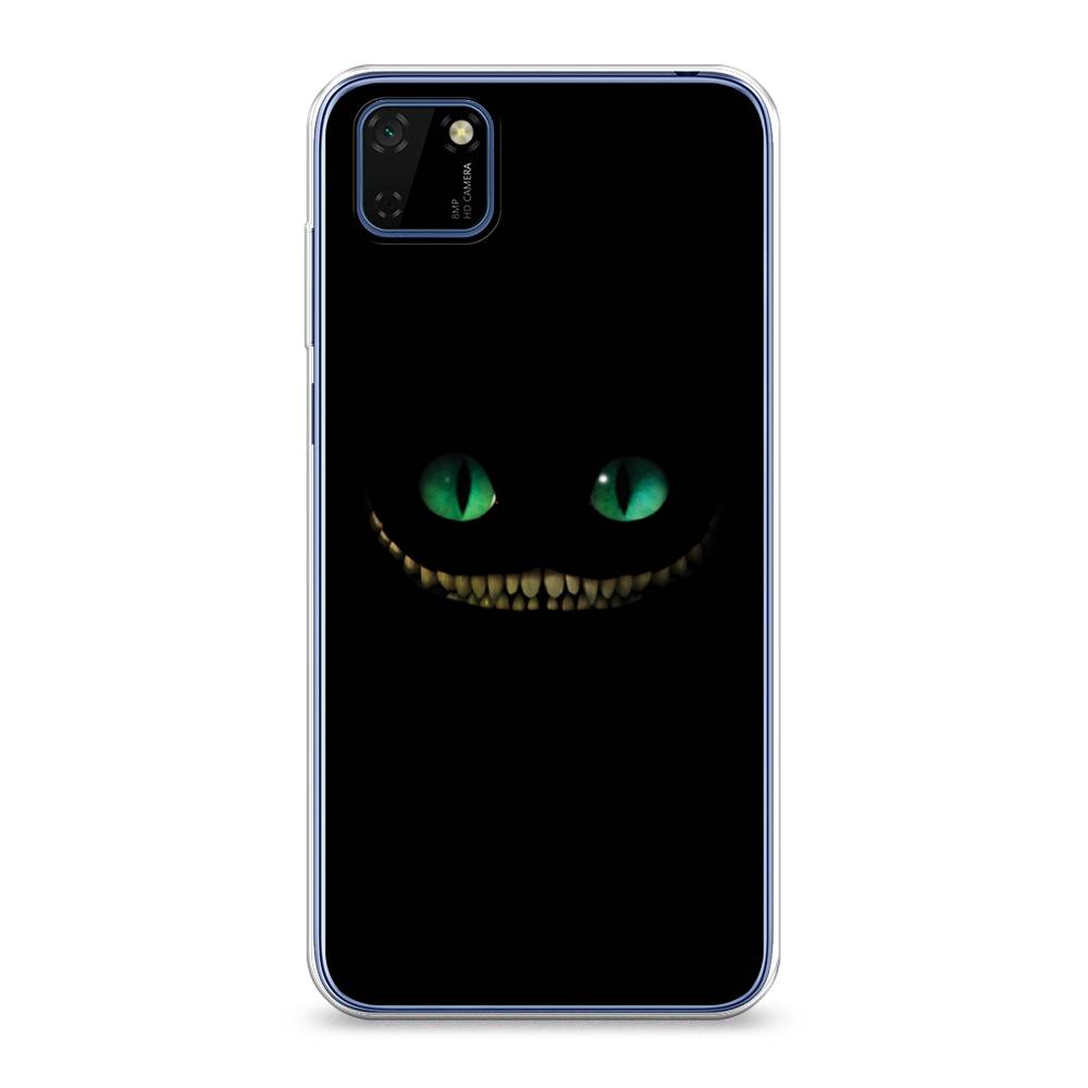 

Чехол Awog на Huawei Y5p "Зеленоглазый чеширский кот", Черный, 6103750-10
