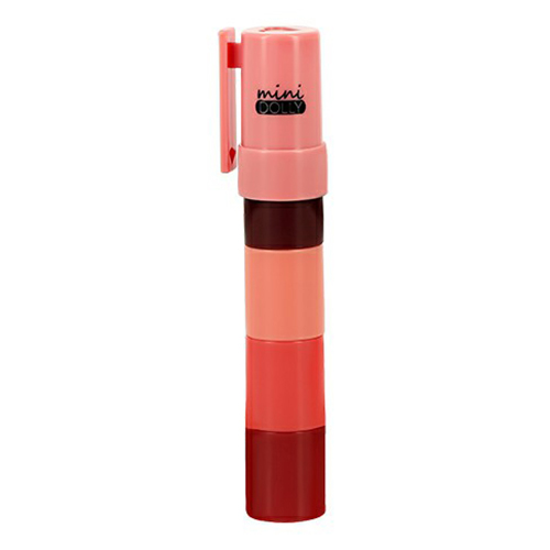 Помада-карандаш для губ Mini Dolly Lip Crayon мини 4 шт