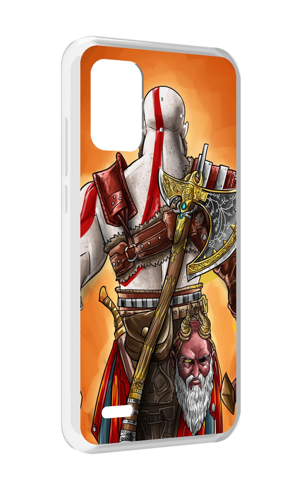 

Чехол MyPads God of War для UMIDIGI Bison Pro, Прозрачный, Tocco
