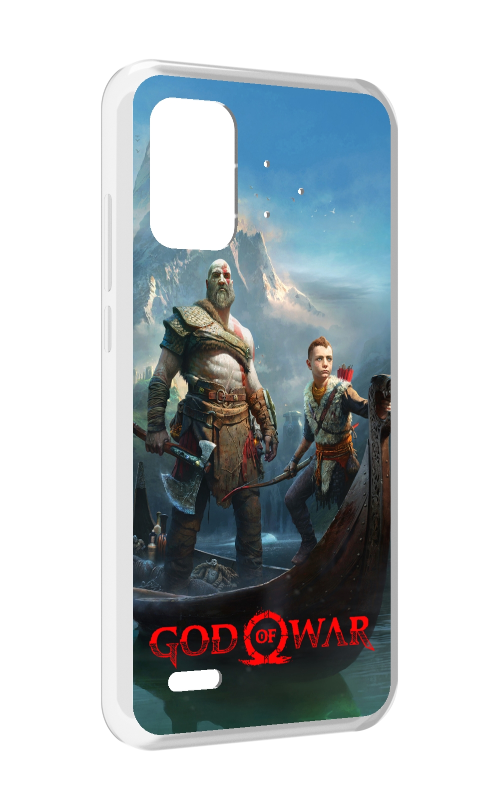 

Чехол MyPads God Of War Кратос Атрей для UMIDIGI Bison Pro, Прозрачный, Tocco