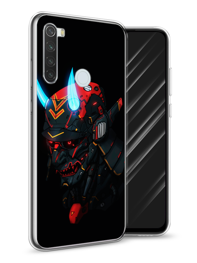 

Чехол Awog на Xiaomi Redmi Note 8T "Неоновый самурай", Разноцветный, 37450-6