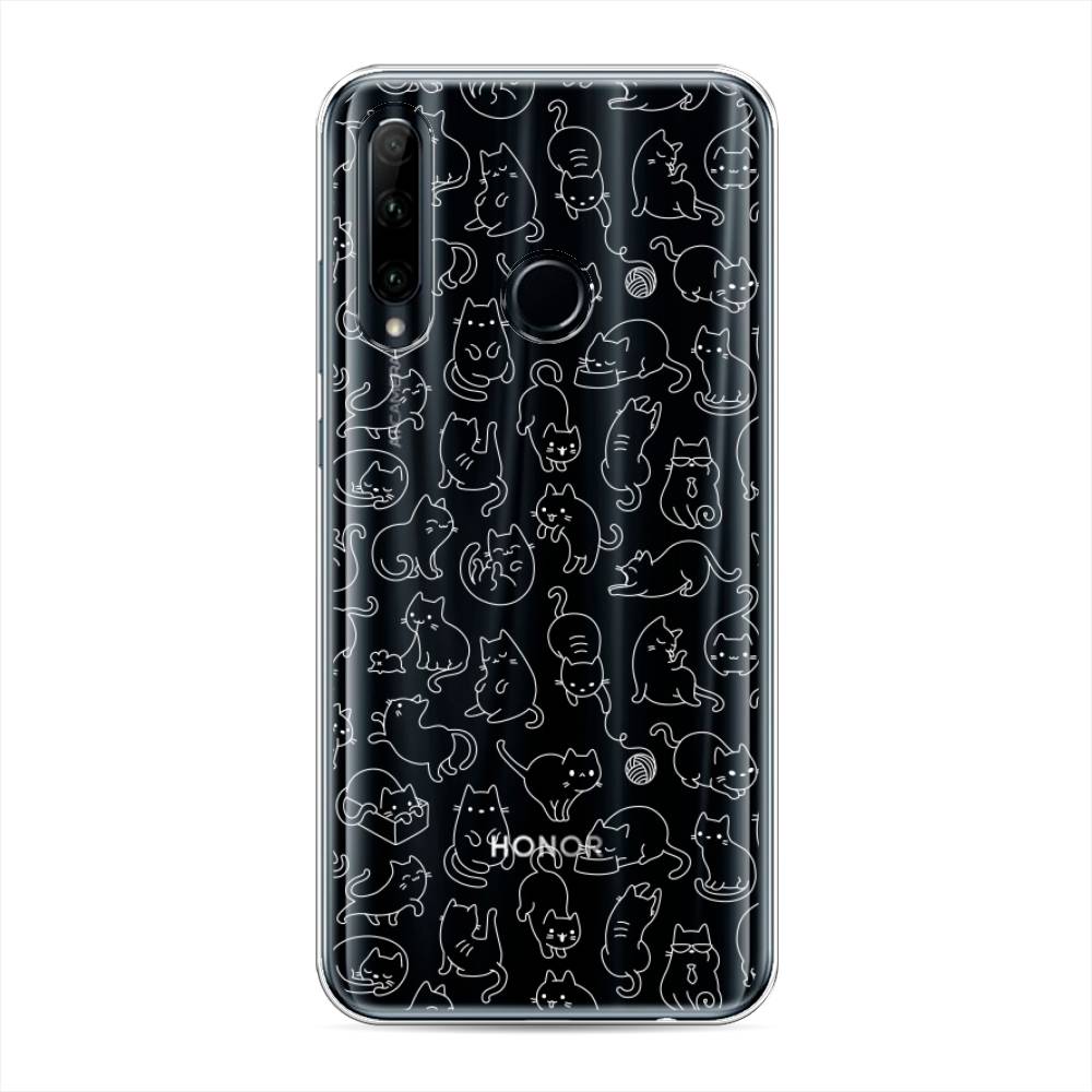

Чехол Awog на Honor 20e "Шкодливые котики", Разноцветный, 6104150-2
