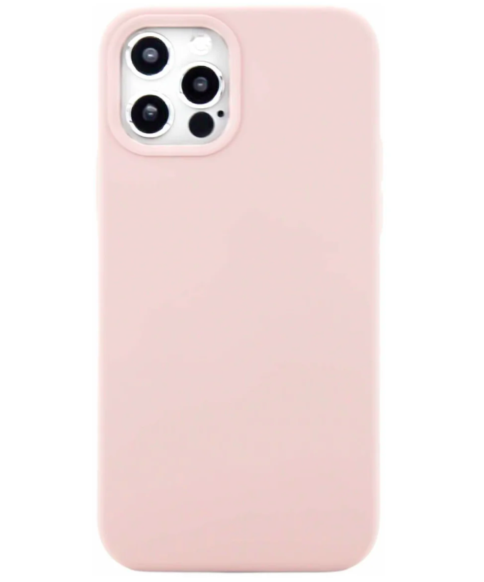 

Чехол-накладка Soft Touch для Apple iPhone 12/12 Pro пудра