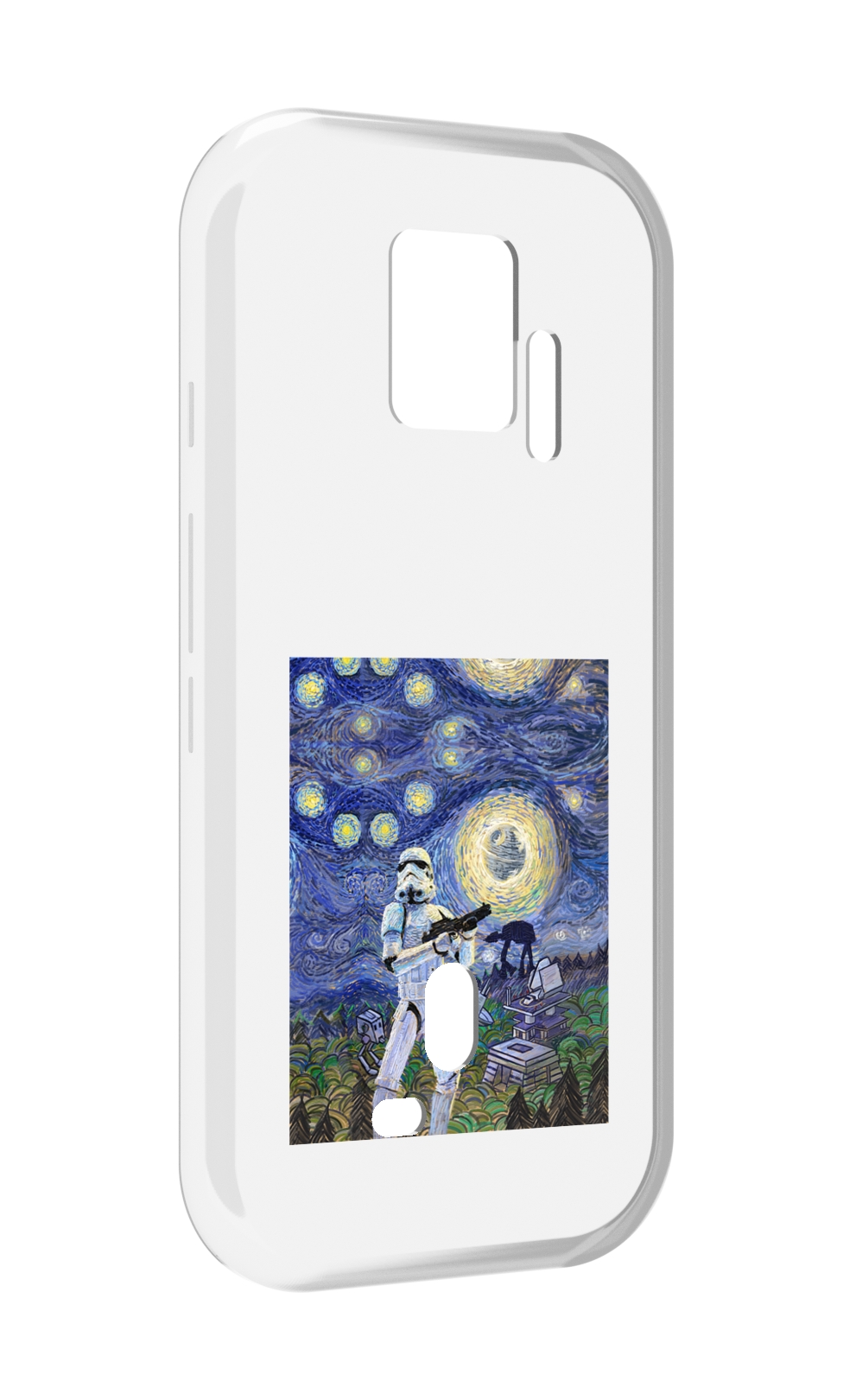 Чехол MyPads star wars звездная ночь для ZTE Nubia Red Magic 7S Pro