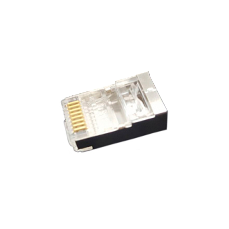 

Коннектор Hyperline RJ-45 вилка м (PLEZ-8P8C-U-C6-SH-100) серебристый