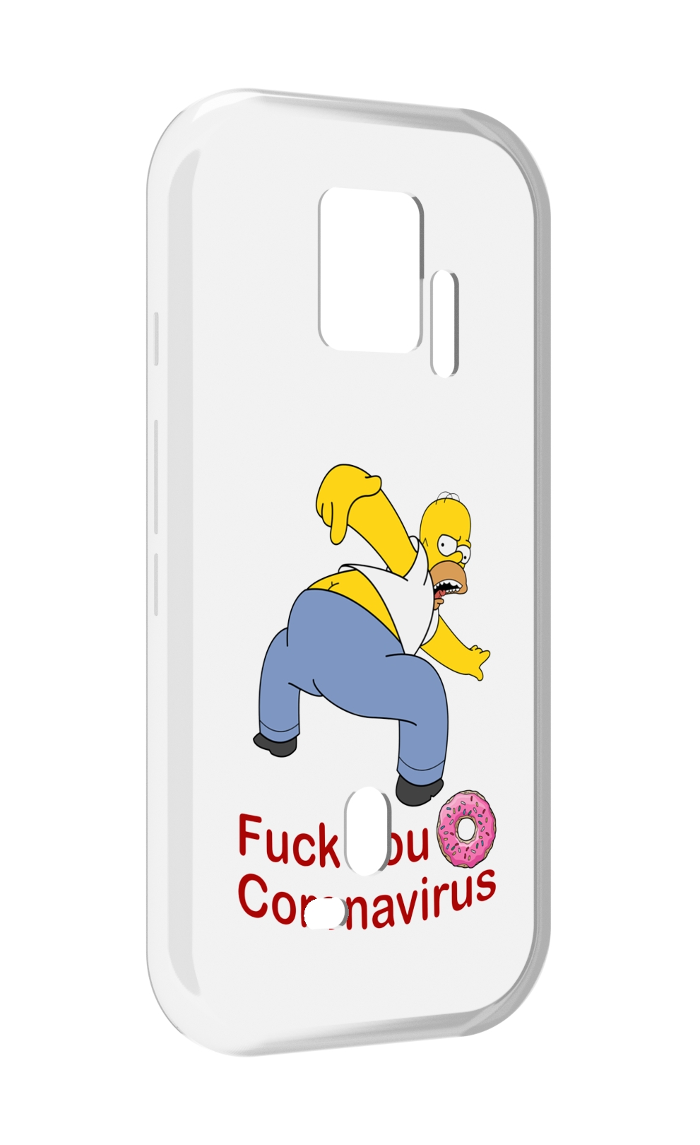 

Чехол MyPads корона-уходи для ZTE Nubia Red Magic 7S Pro, Прозрачный, Tocco