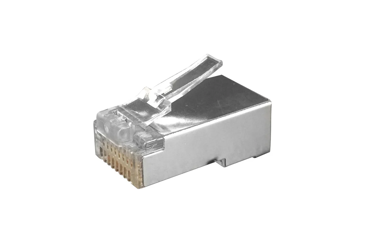 

Разъем RJ-45 Hyperline PLUG-8P8C-U-C6-SH (1 шт), PLUG-8P8C-U-C6-SH (1 шт)