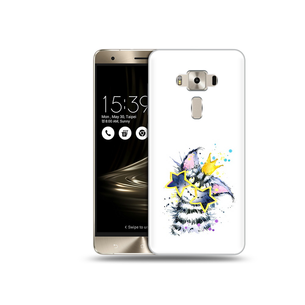 

Чехол MyPads Tocco для Asus ZenFone 3 Мартовский Нуся, Прозрачный, Tocco