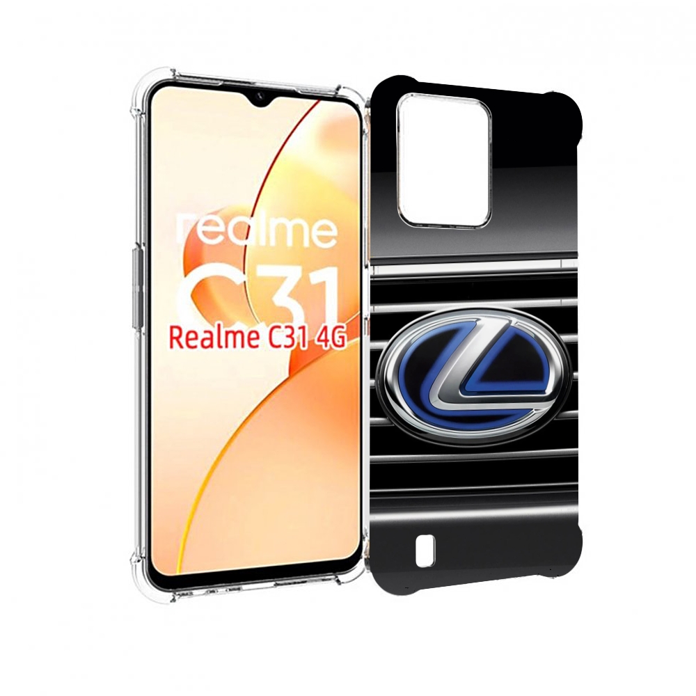

Чехол MyPads lexus-2 для OPPO Realme C31, Прозрачный, Tocco