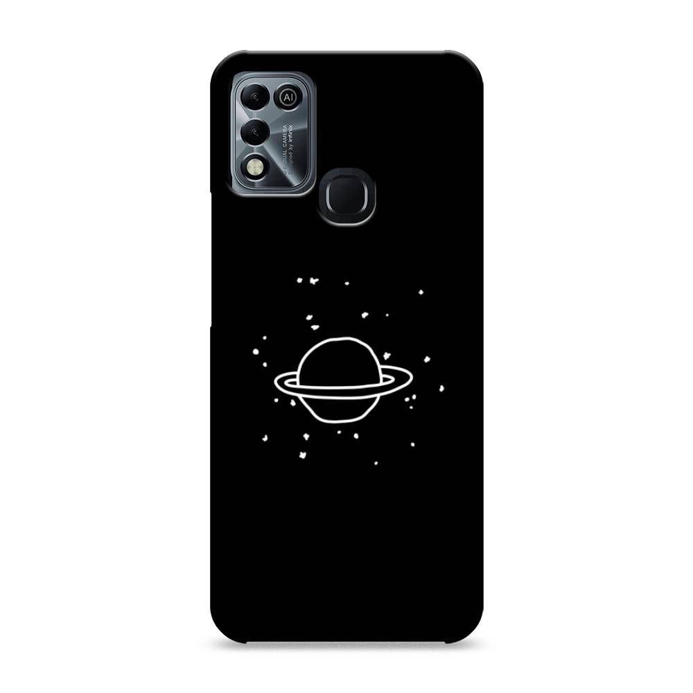 фото Пластиковый чехол "дудл юпитера" на infinix hot 11 play awog