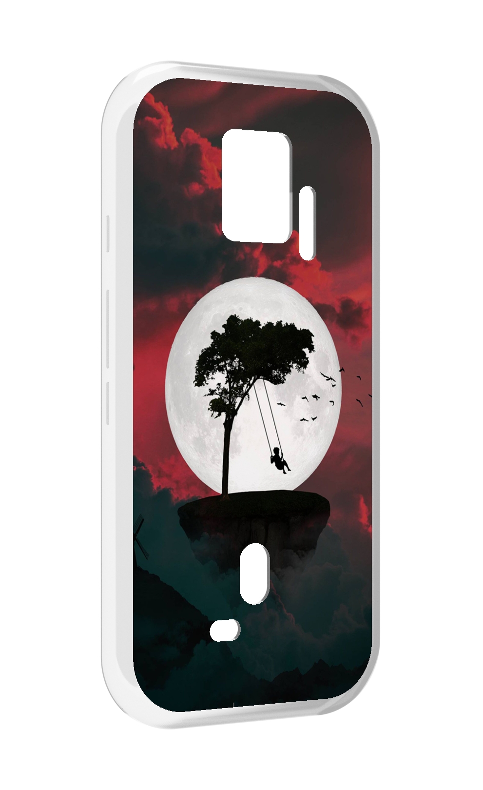 

Чехол MyPads качели-над-пропастью для ZTE Nubia Red Magic 7S Pro, Прозрачный, Tocco