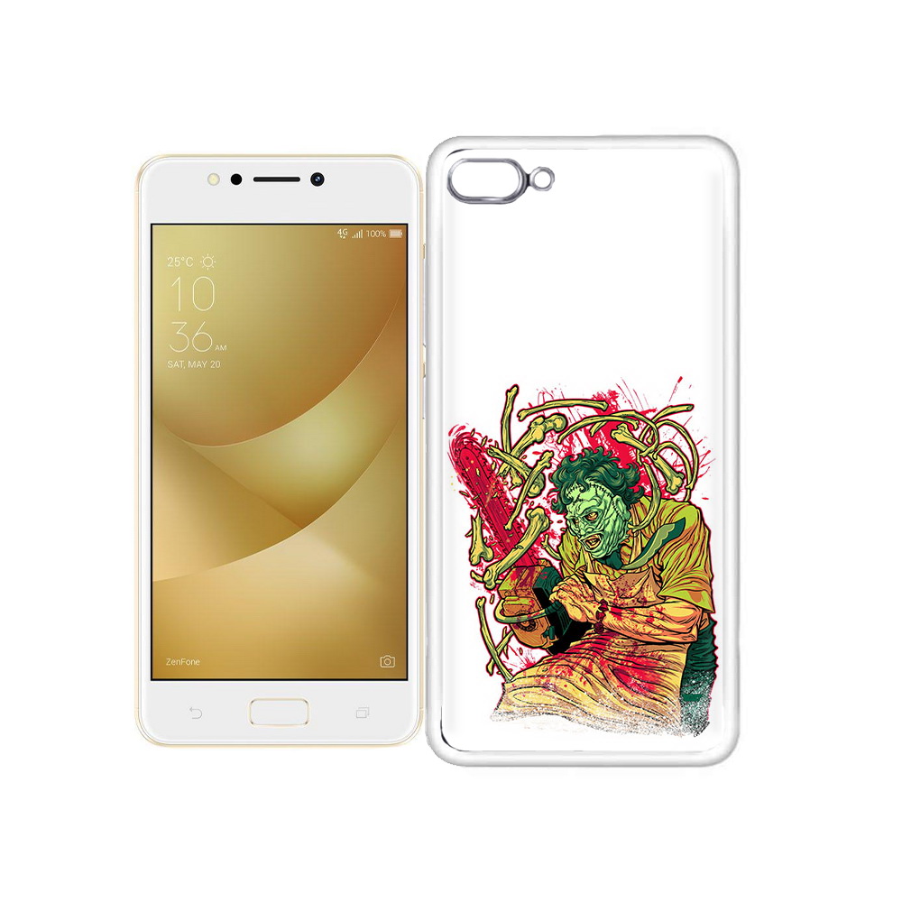 

Чехол MyPads Tocco для Asus ZenFone 4 Max яркий мясник, Прозрачный, Tocco