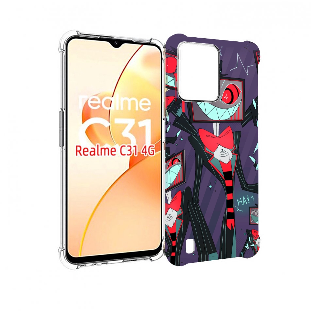 

Чехол MyPads hazbin hotel для OPPO Realme C31, Прозрачный, Tocco