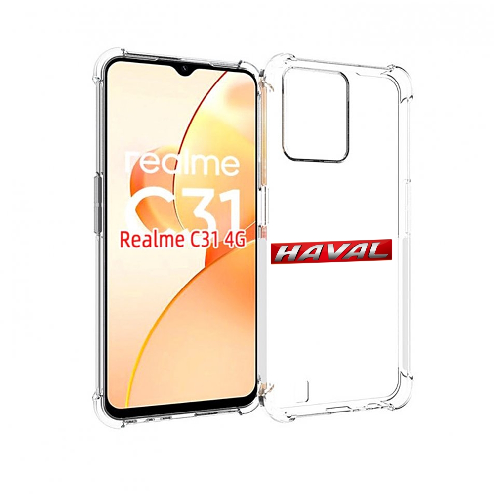 

Чехол MyPads haval для OPPO Realme C31, Прозрачный, Tocco