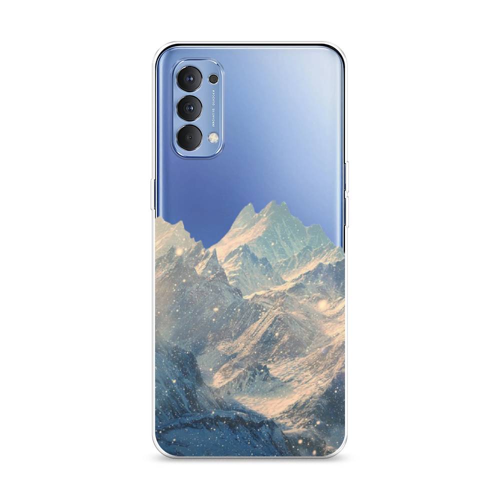 

Чехол Awog на Oppo Reno 4 4G "Горы арт 2", Разноцветный, 259450-10