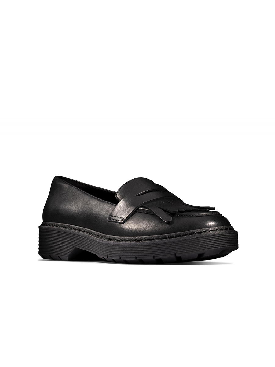 

Лоферы женские Clarks Witcombe Dawn 26146610 черные 37 EU, Witcombe Dawn 26146610