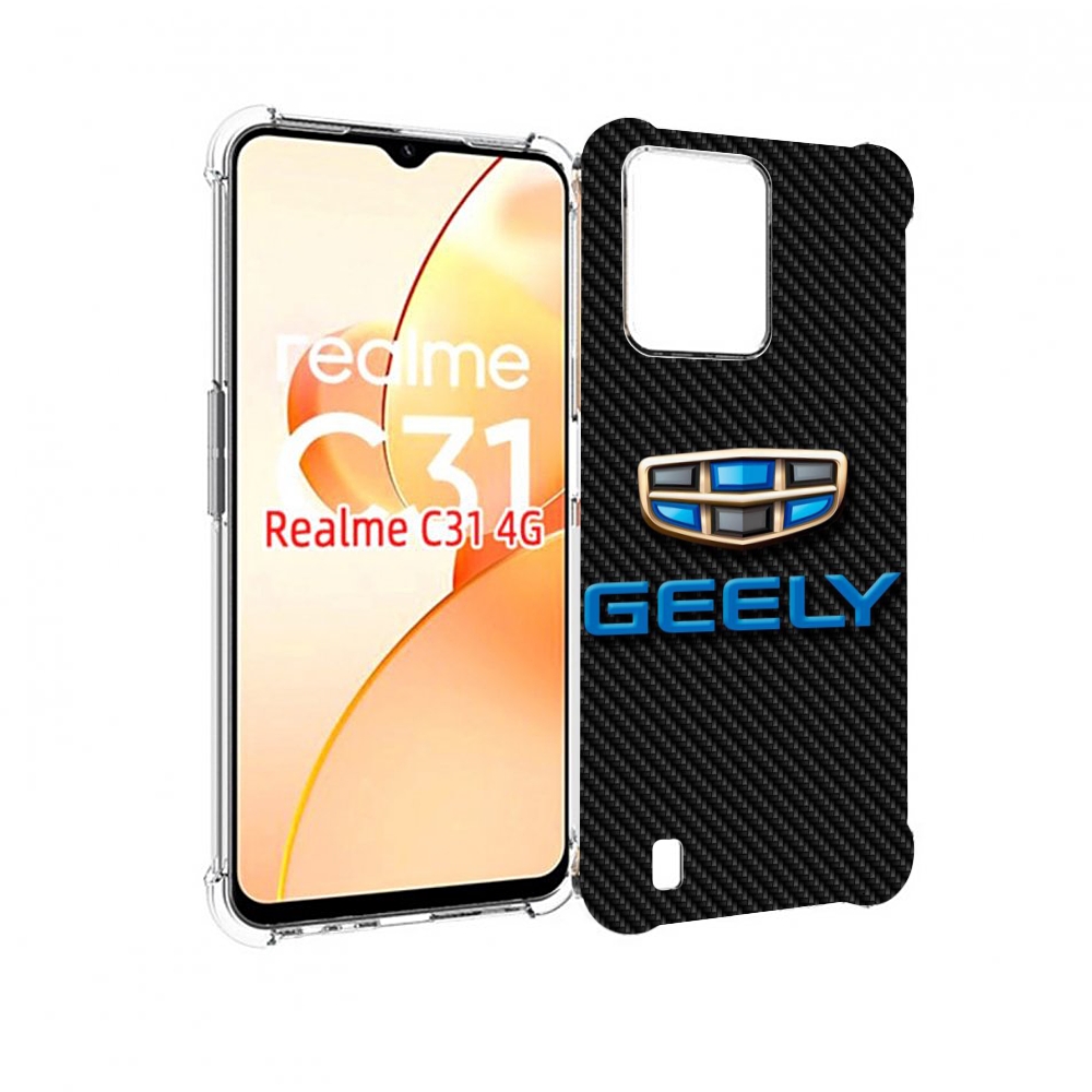 

Чехол MyPads geely 1 для OPPO Realme C31, Прозрачный, Tocco