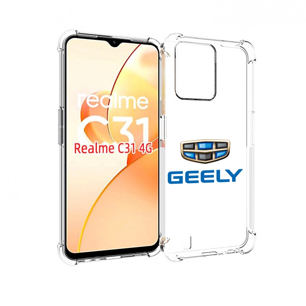 

Чехол MyPads geele 3 для OPPO Realme C31, Прозрачный, Tocco