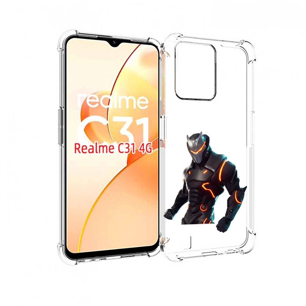 

Чехол MyPads fortnite-1 для OPPO Realme C31, Прозрачный, Tocco
