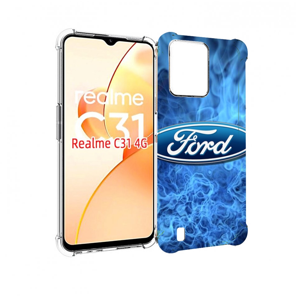 

Чехол MyPads ford-22 м для OPPO Realme C31, Прозрачный, Tocco