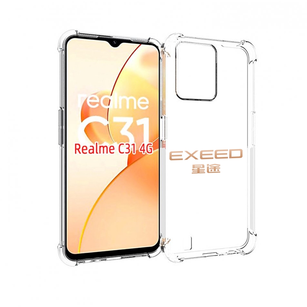 

Чехол MyPads exeed 2 для OPPO Realme C31, Прозрачный, Tocco