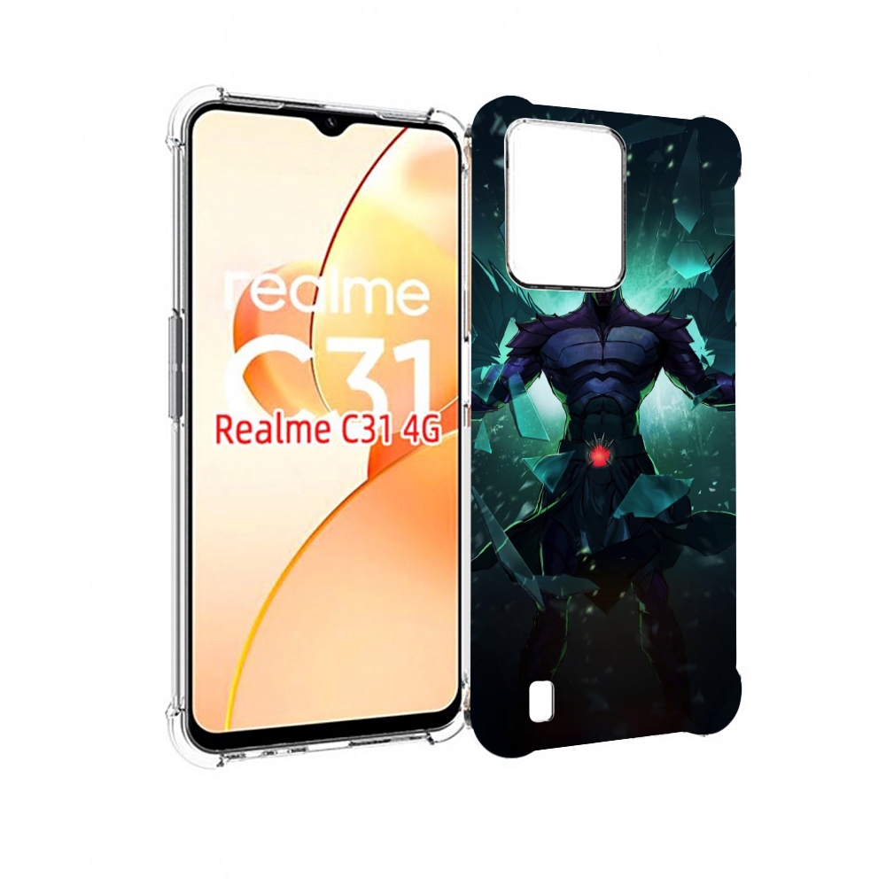 

Чехол MyPads dota 2 terrorbalde для OPPO Realme C31, Прозрачный, Tocco