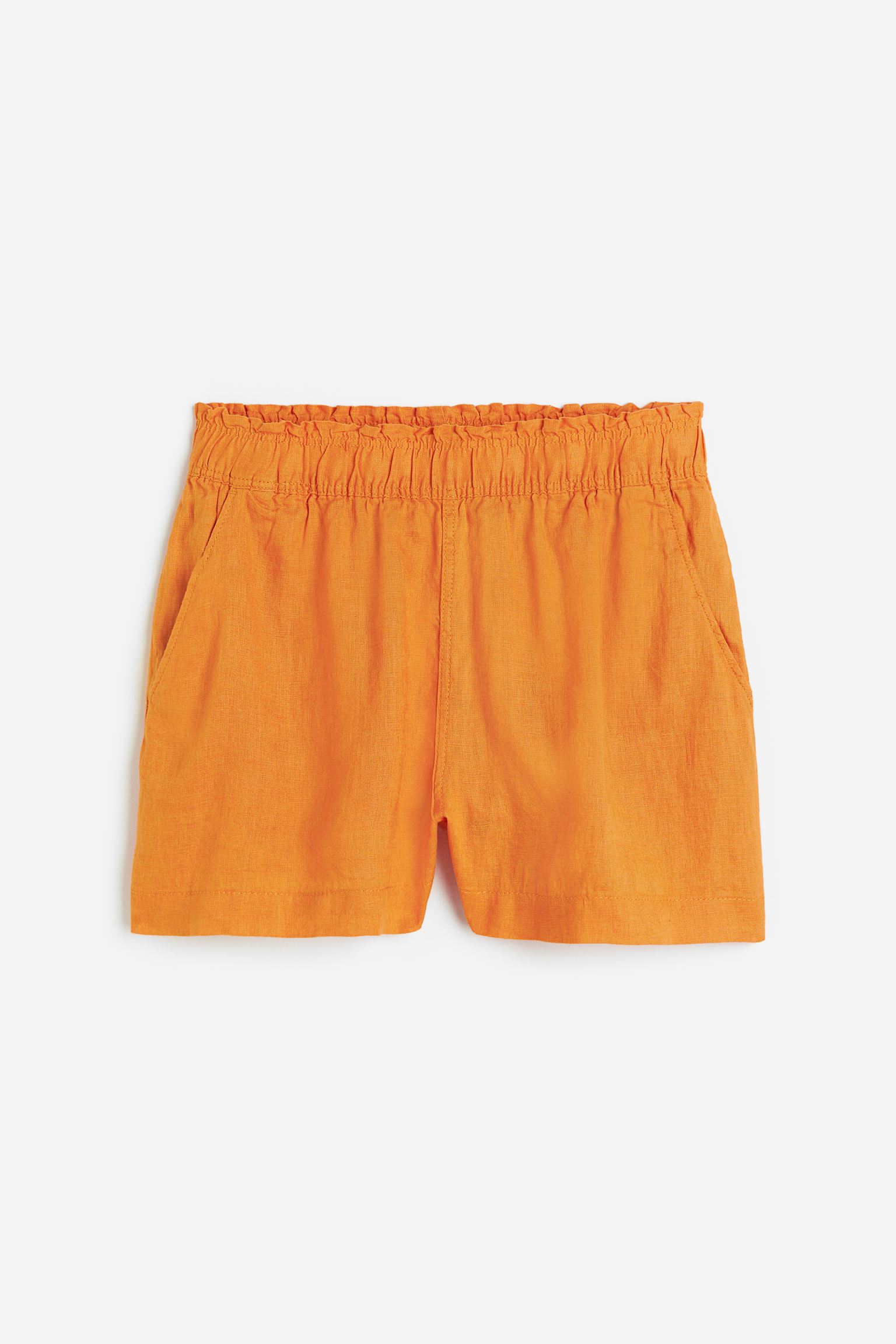 

Повседневные шорты женские H&M 1058332027 оранжевые XL (доставка из-за рубежа), Оранжевый, 1058332027