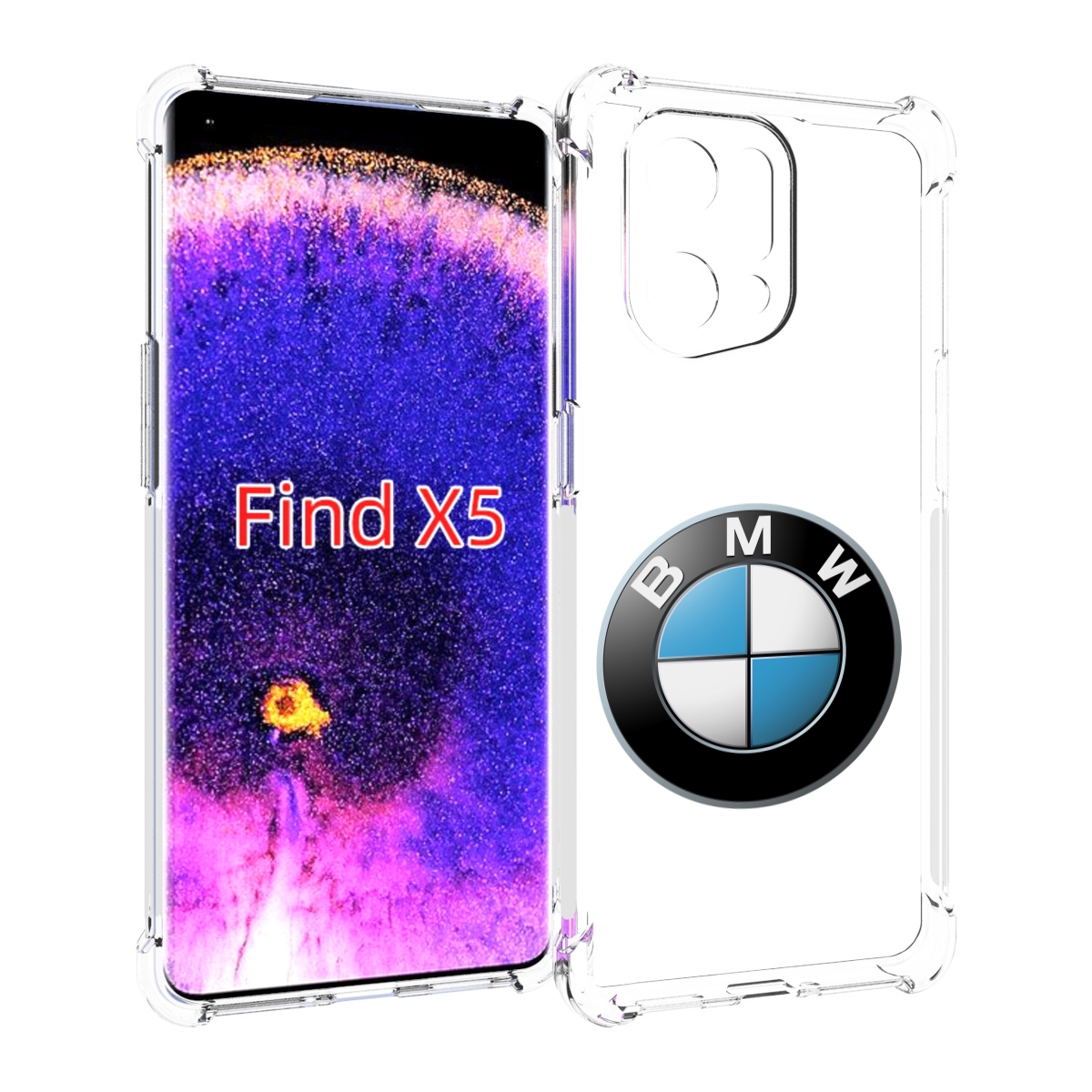 

Чехол MyPads bmw-7 мужской для Oppo Find X5, Прозрачный, Tocco