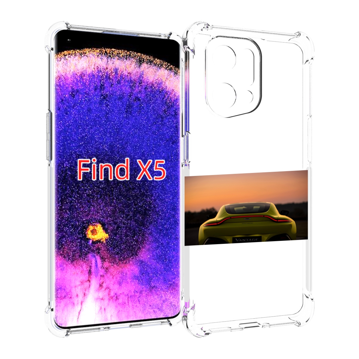 

Чехол MyPads aston martin для Oppo Find X5, Прозрачный, Tocco